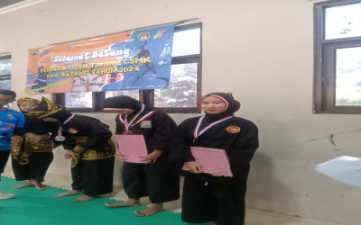 Lomba O2SN Cabor Pencak Silat Atas Nama Revi Karima Ningtyas Mendapatkan Juara 3